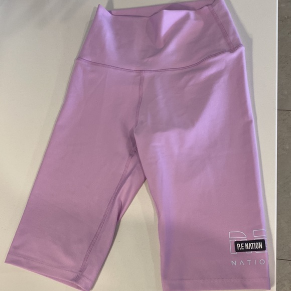 PE Nation size S purple shorts. New without tags - Picture 2 of 4